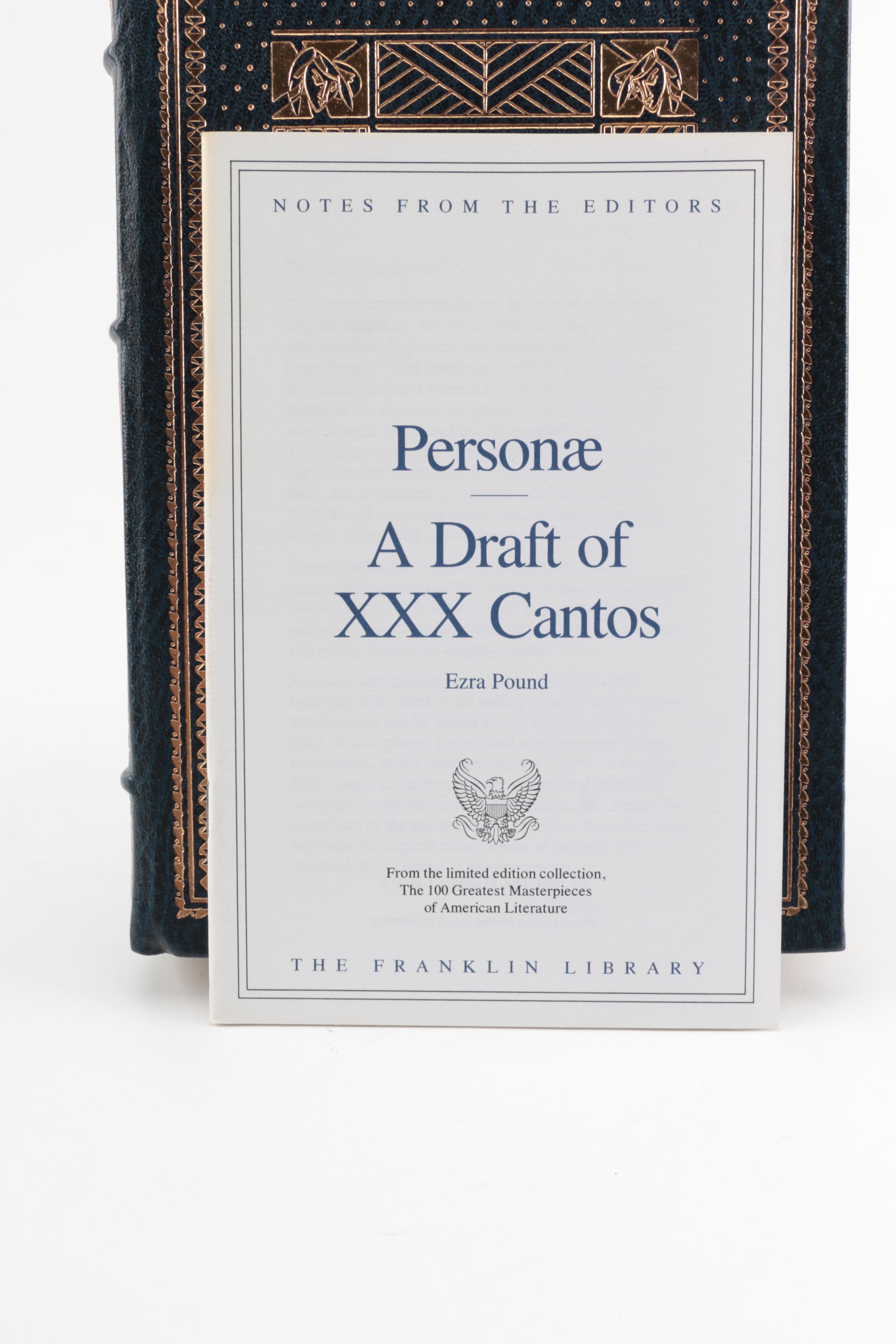 Franklin Library "100 Greatest Masterpieces of American Literature" Books