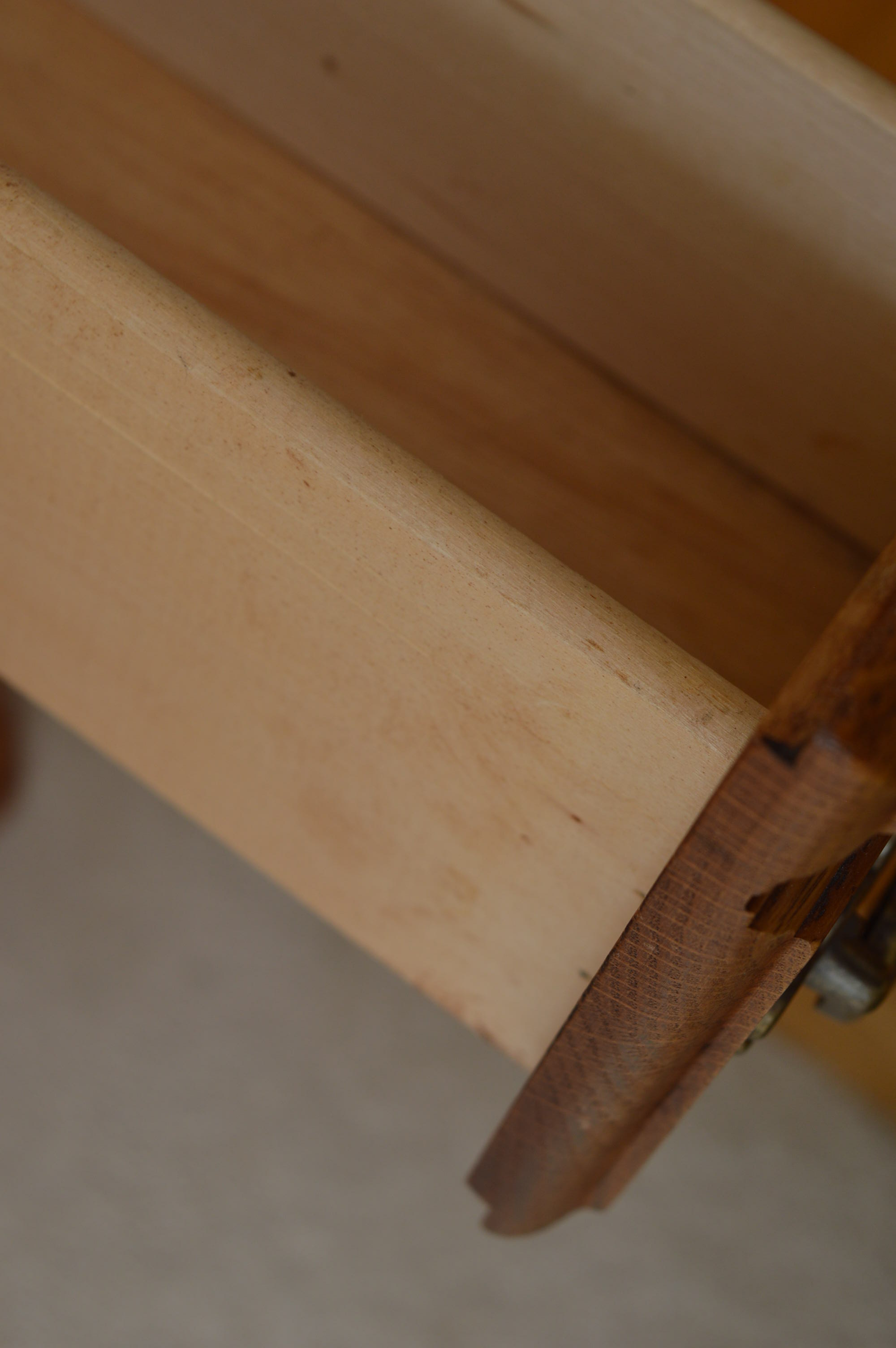 Chippendale Inspired Oak Side Table