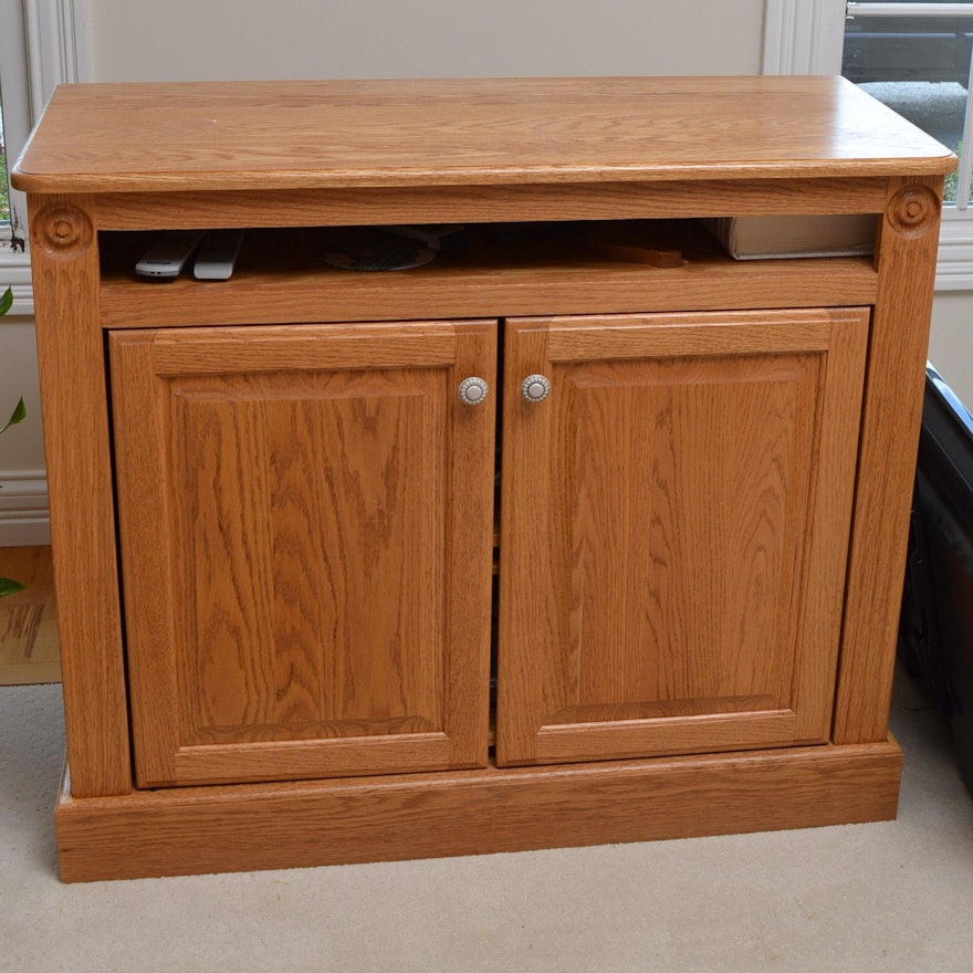 Oak Entertainment Console