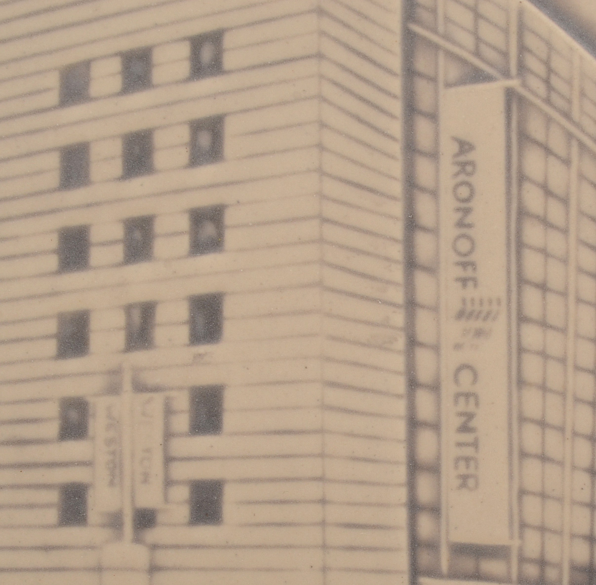 Rookwood Pottery 1st Edition Commemorative "Aronoff"  Tile