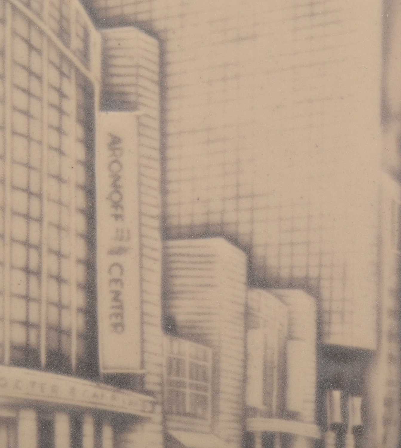 Rookwood Pottery 1st Edition Commemorative "Aronoff"  Tile