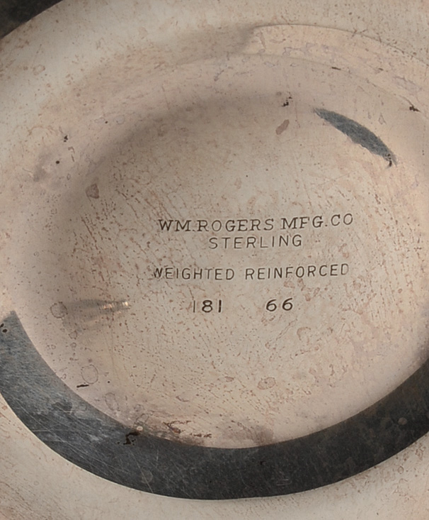 Weighted Sterling Silver Tableware