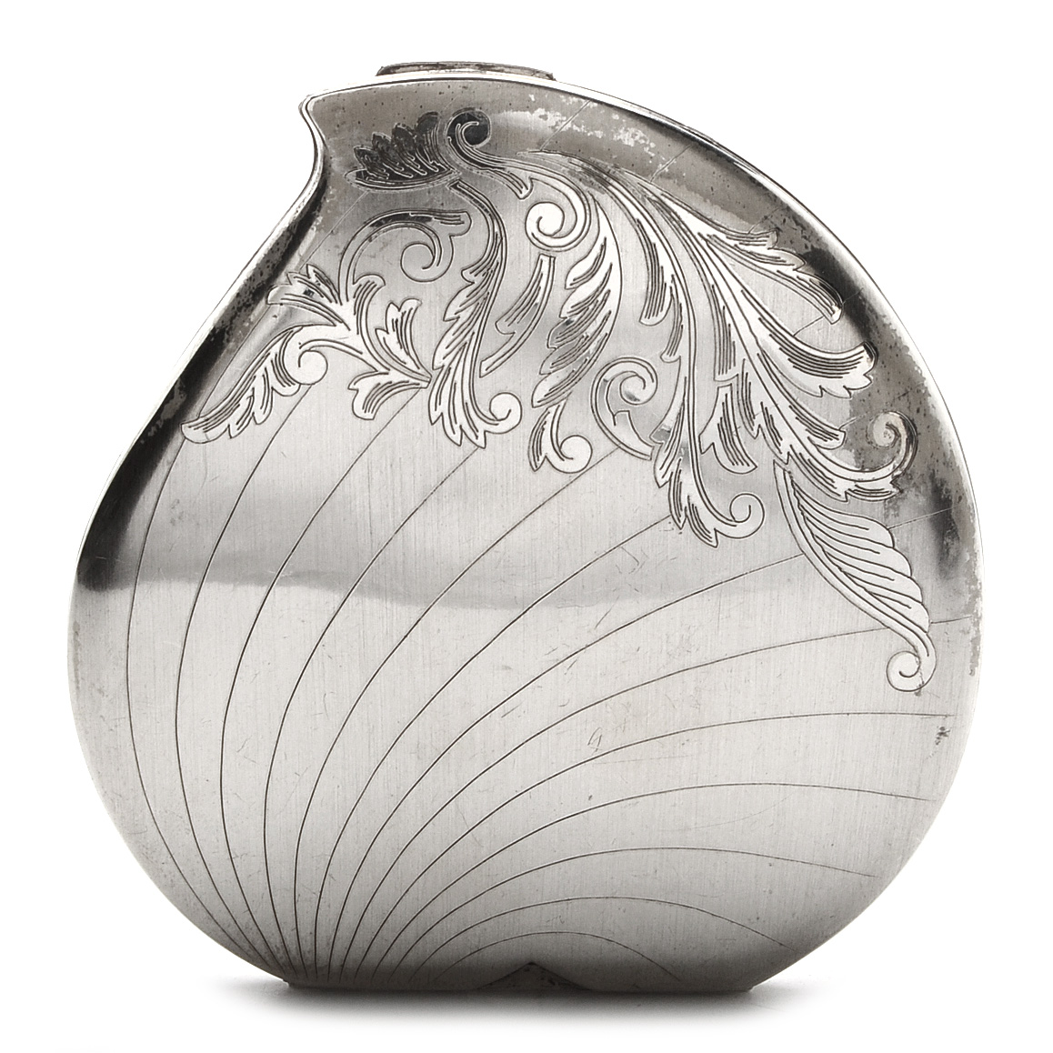 Elgin American Sterling Silver Compact Mirror