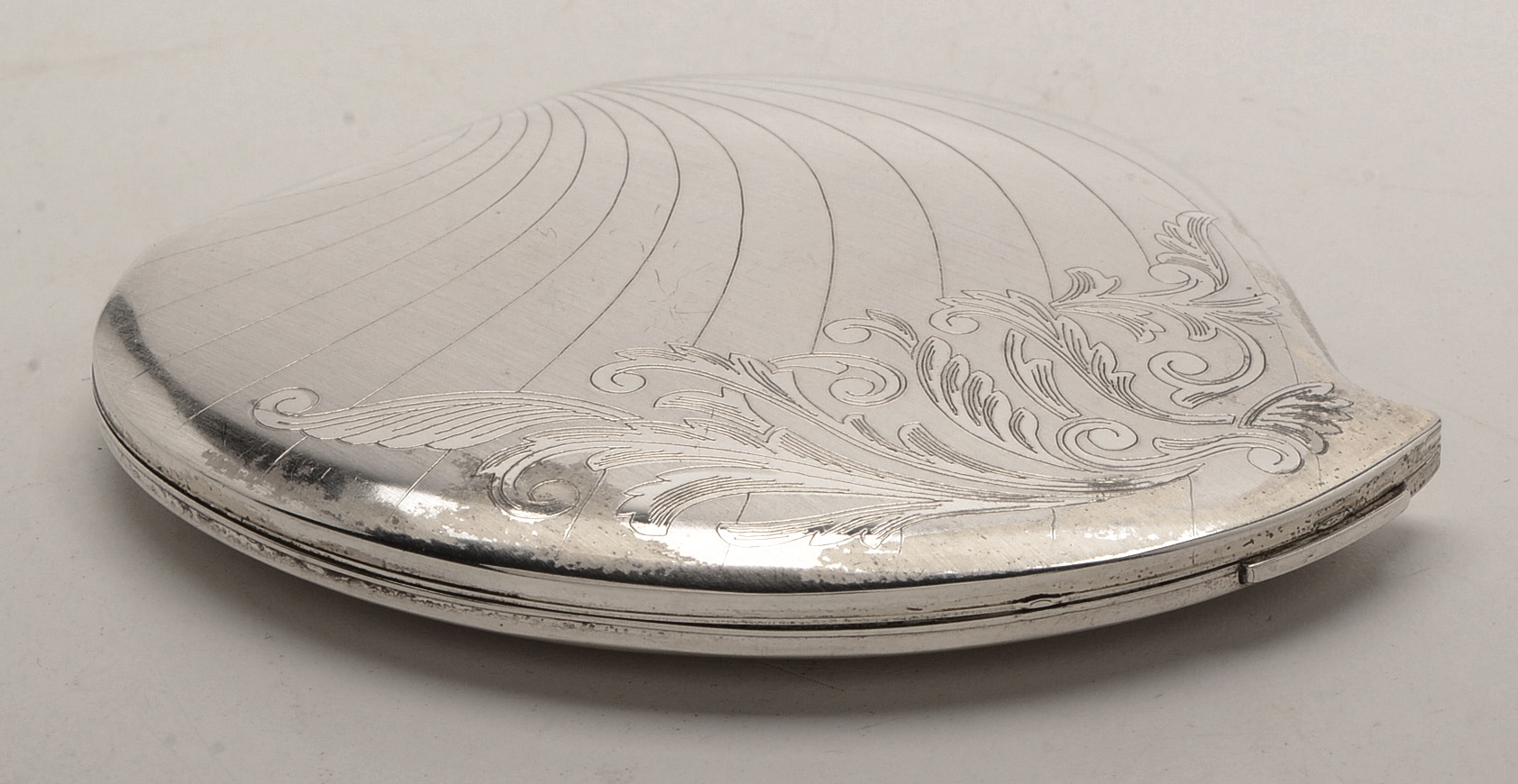 Elgin American Sterling Silver Compact Mirror