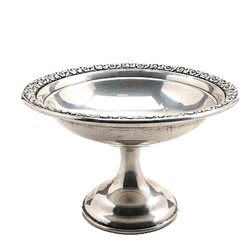 Wallace Weighted Sterling Silver Compote