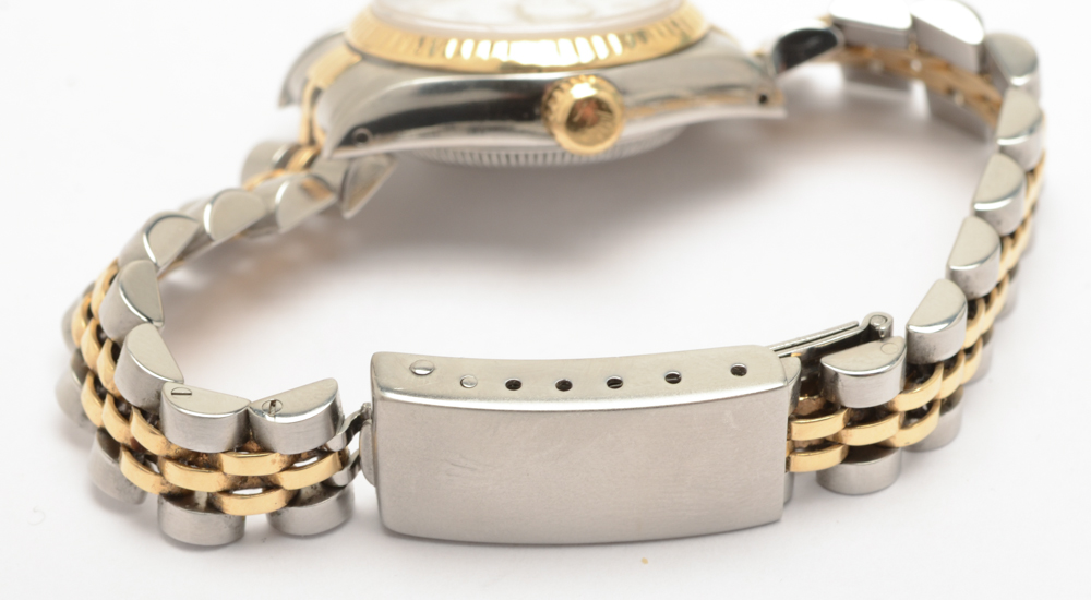 Vintage Rolex Datejust 18K Yellow Gold and Stainless Steel Watch