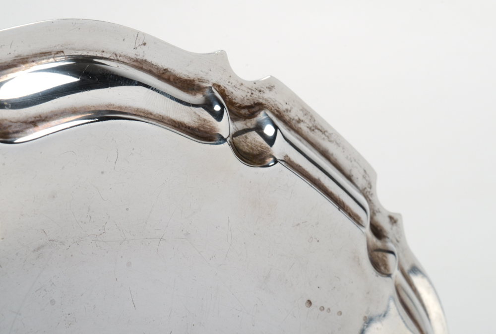 Gorham Sterling Silver Footed Cake Stand