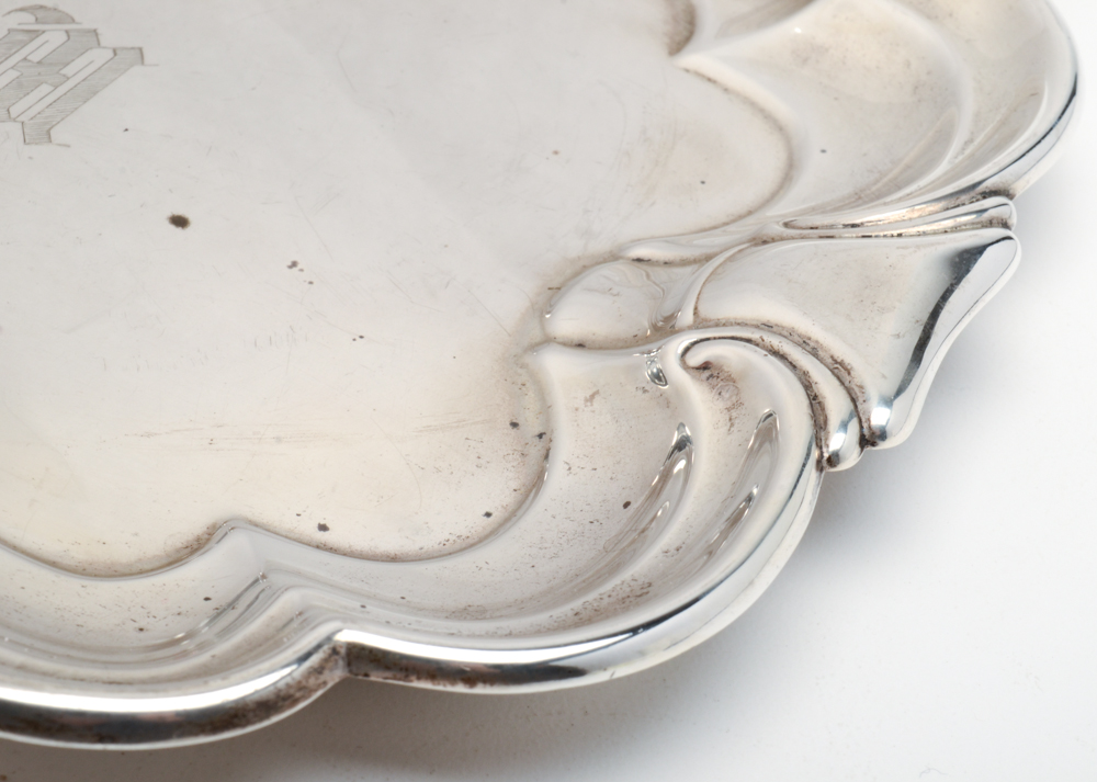 Sterling Silver Serving Tray by International Silver