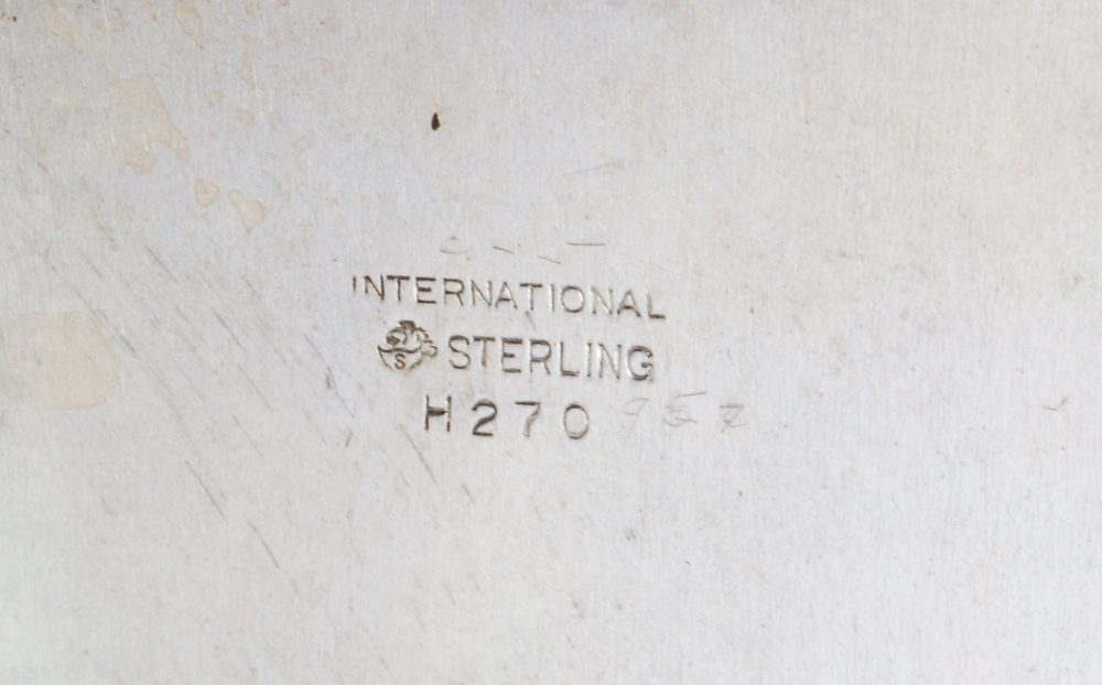 Sterling Silver Serving Tray by International Silver