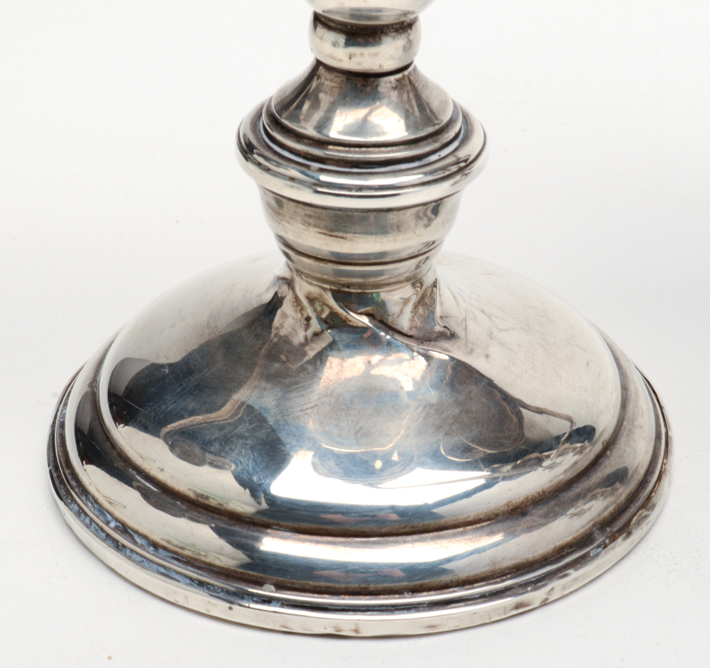 Preisner Weighted Sterling Silver Candelabras