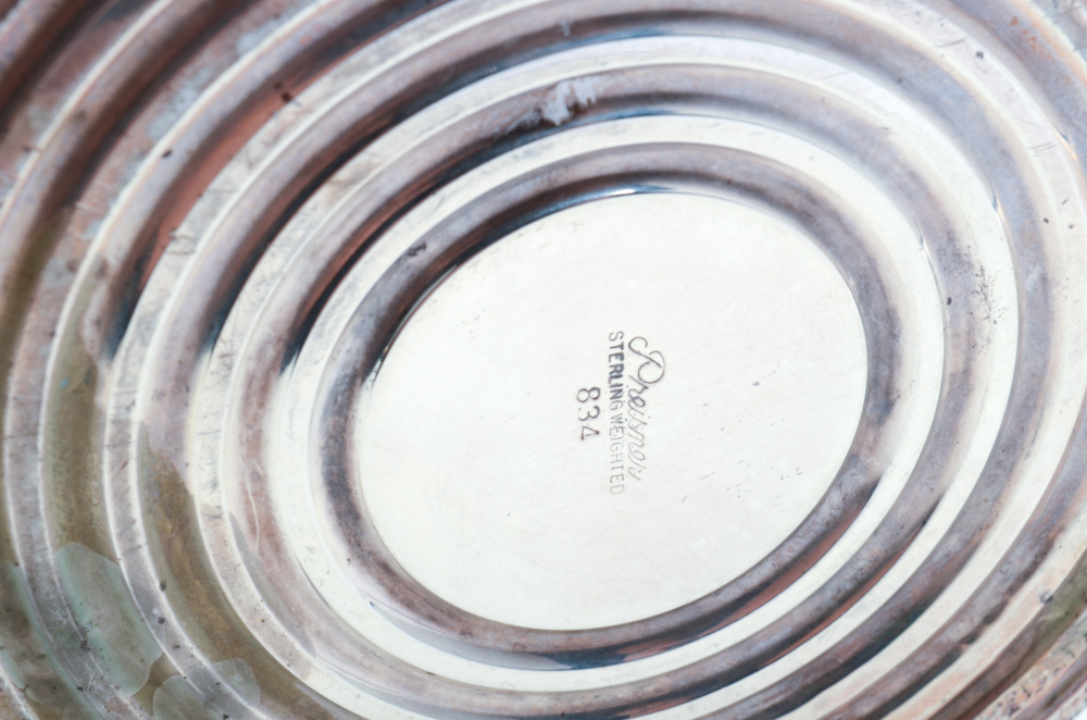 Preisner Weighted Sterling Silver Candelabras