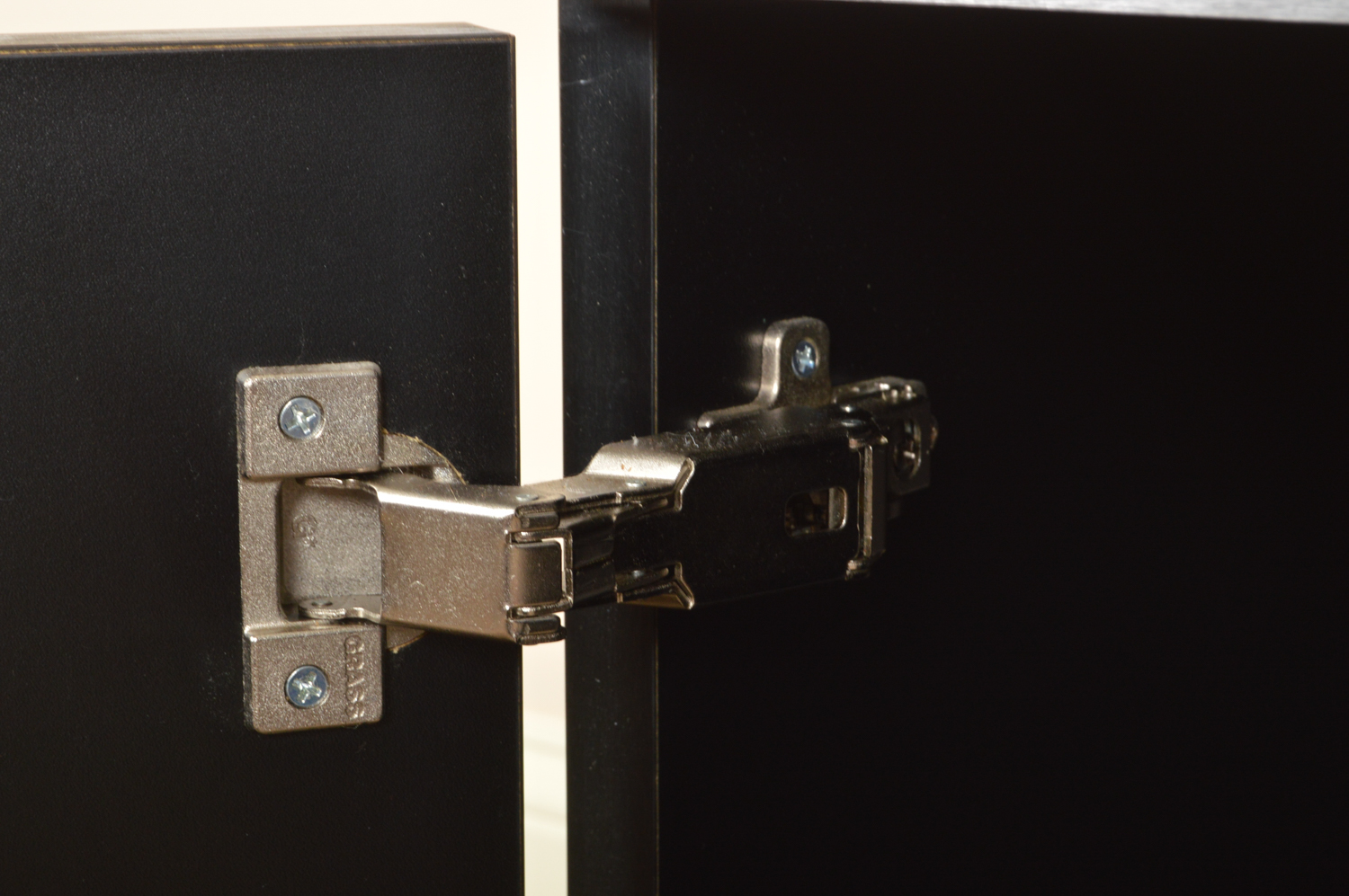 Contemporary King Sized Bed Frame and Cabinets