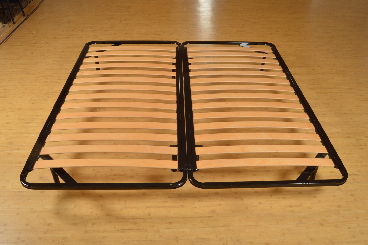 Contemporary King Sized Bed Frame and Cabinets