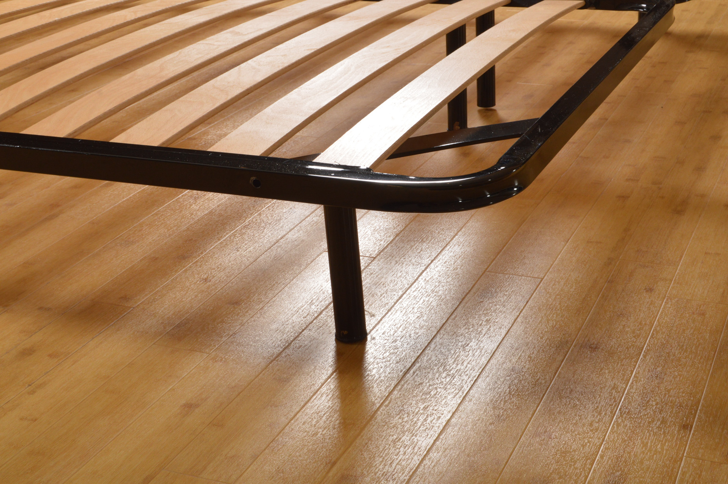 Contemporary King Sized Bed Frame and Cabinets