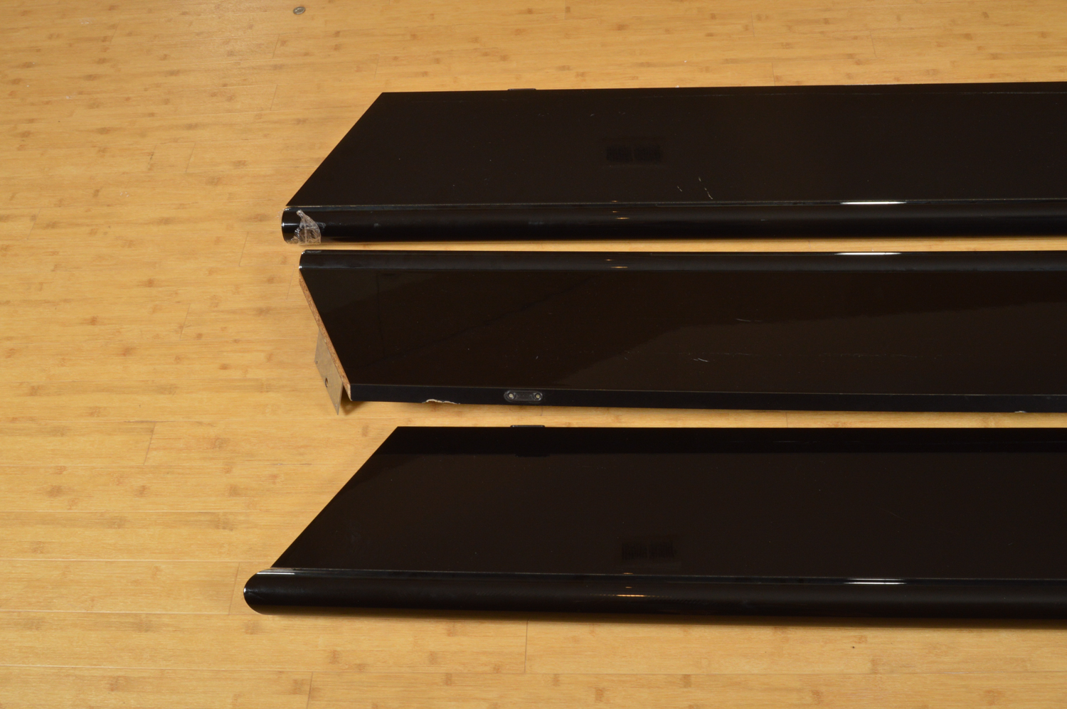 Contemporary King Sized Bed Frame and Cabinets