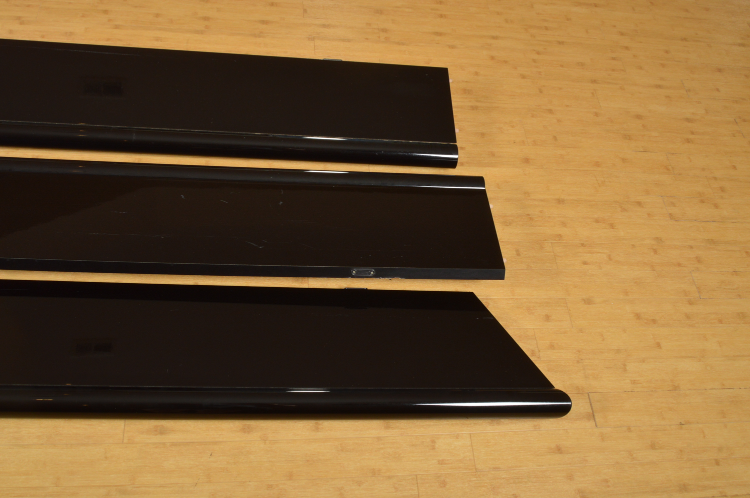 Contemporary King Sized Bed Frame and Cabinets