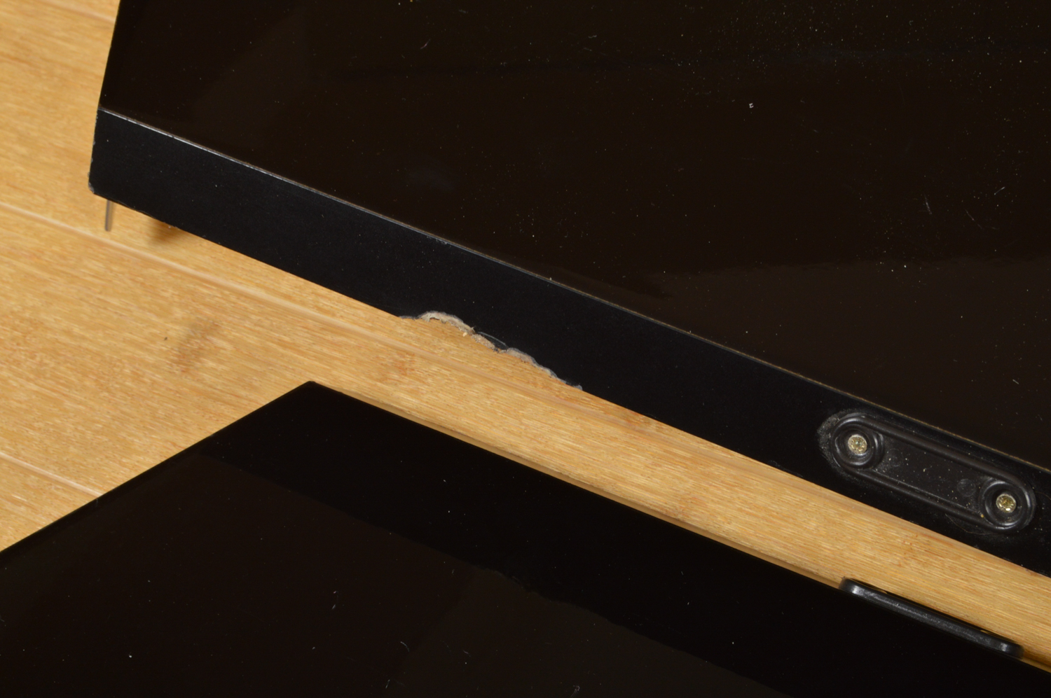 Contemporary King Sized Bed Frame and Cabinets