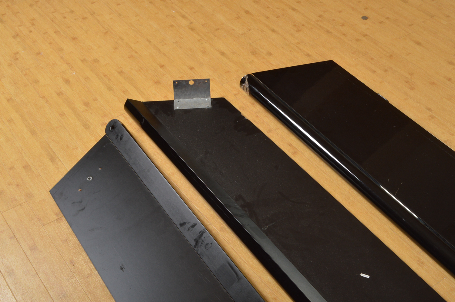 Contemporary King Sized Bed Frame and Cabinets