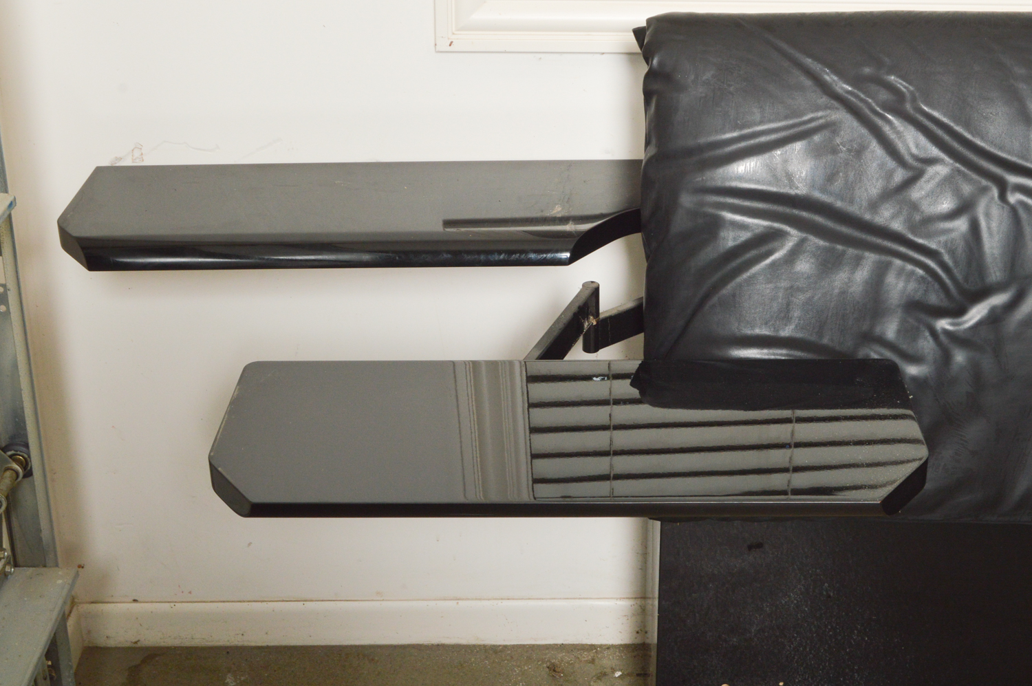 Contemporary King Sized Bed Frame and Cabinets