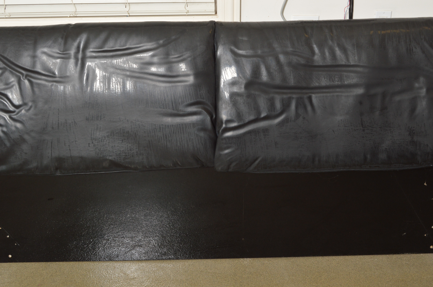 Contemporary King Sized Bed Frame and Cabinets