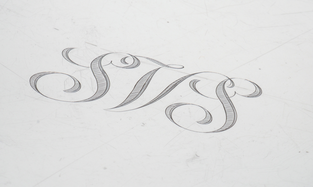 Tiffany & Company Sterling Silver Round Serving Tray