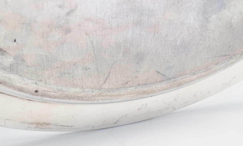 Tiffany & Company Sterling Silver Round Serving Tray