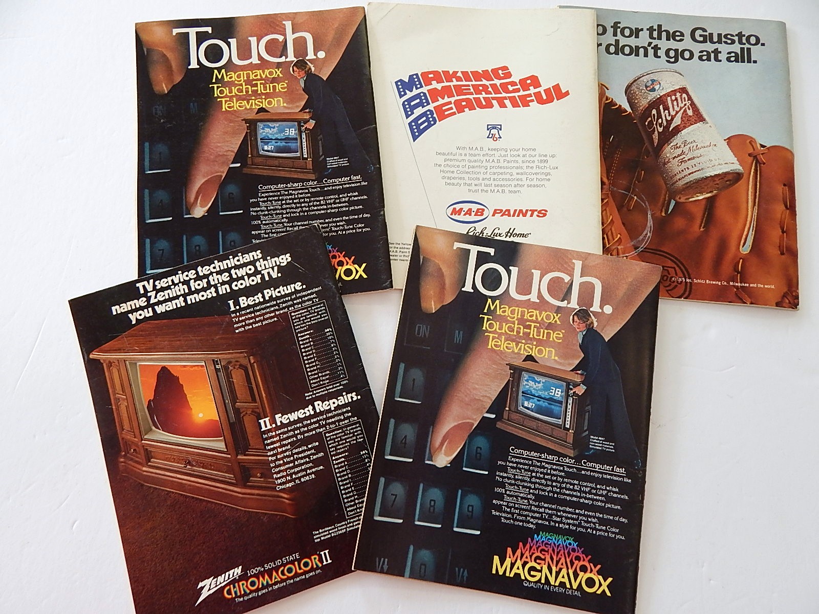 MLB All Star Game and World Series Programs