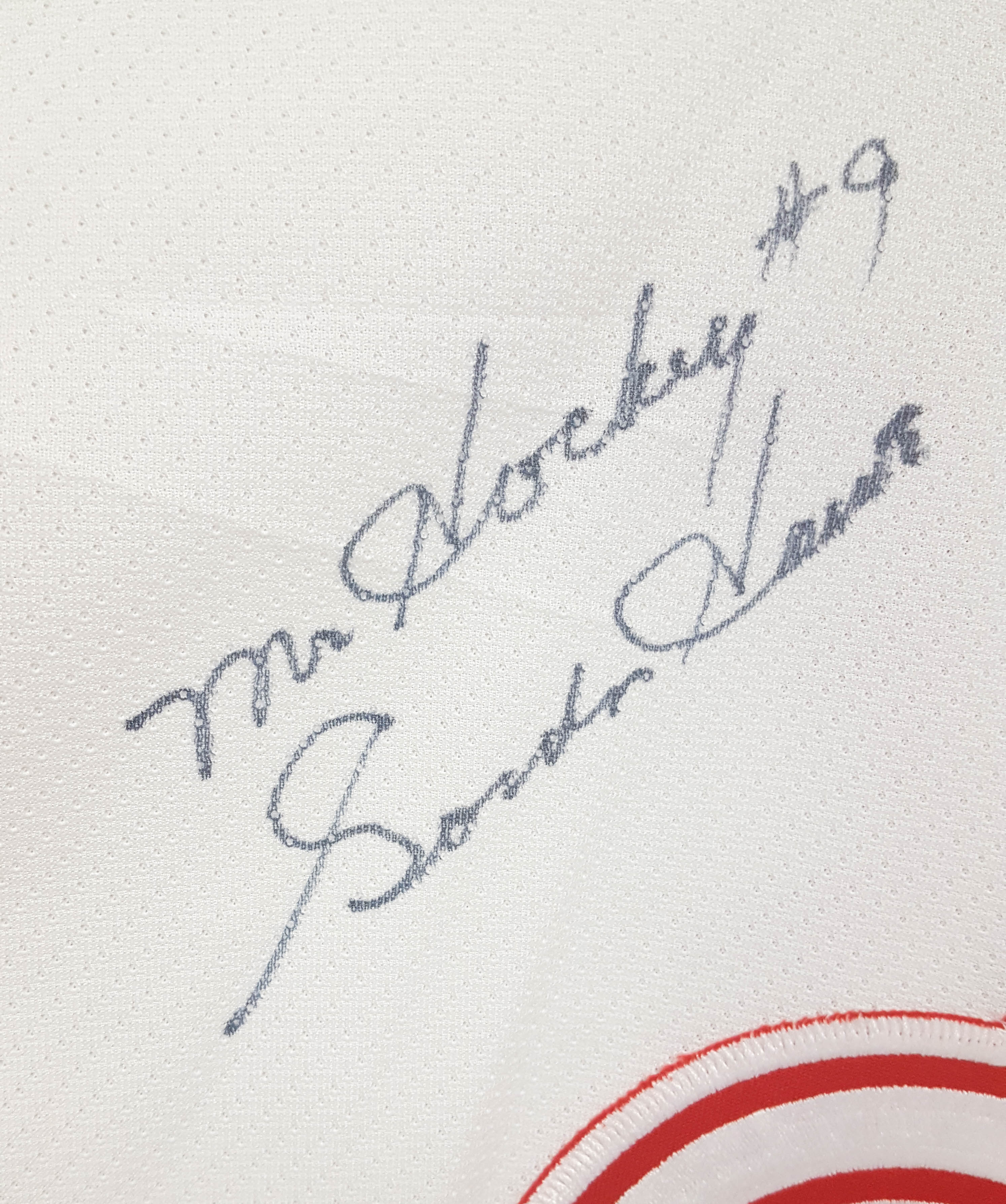 Gordie Howe Signed Detroit Red Wings Jersey