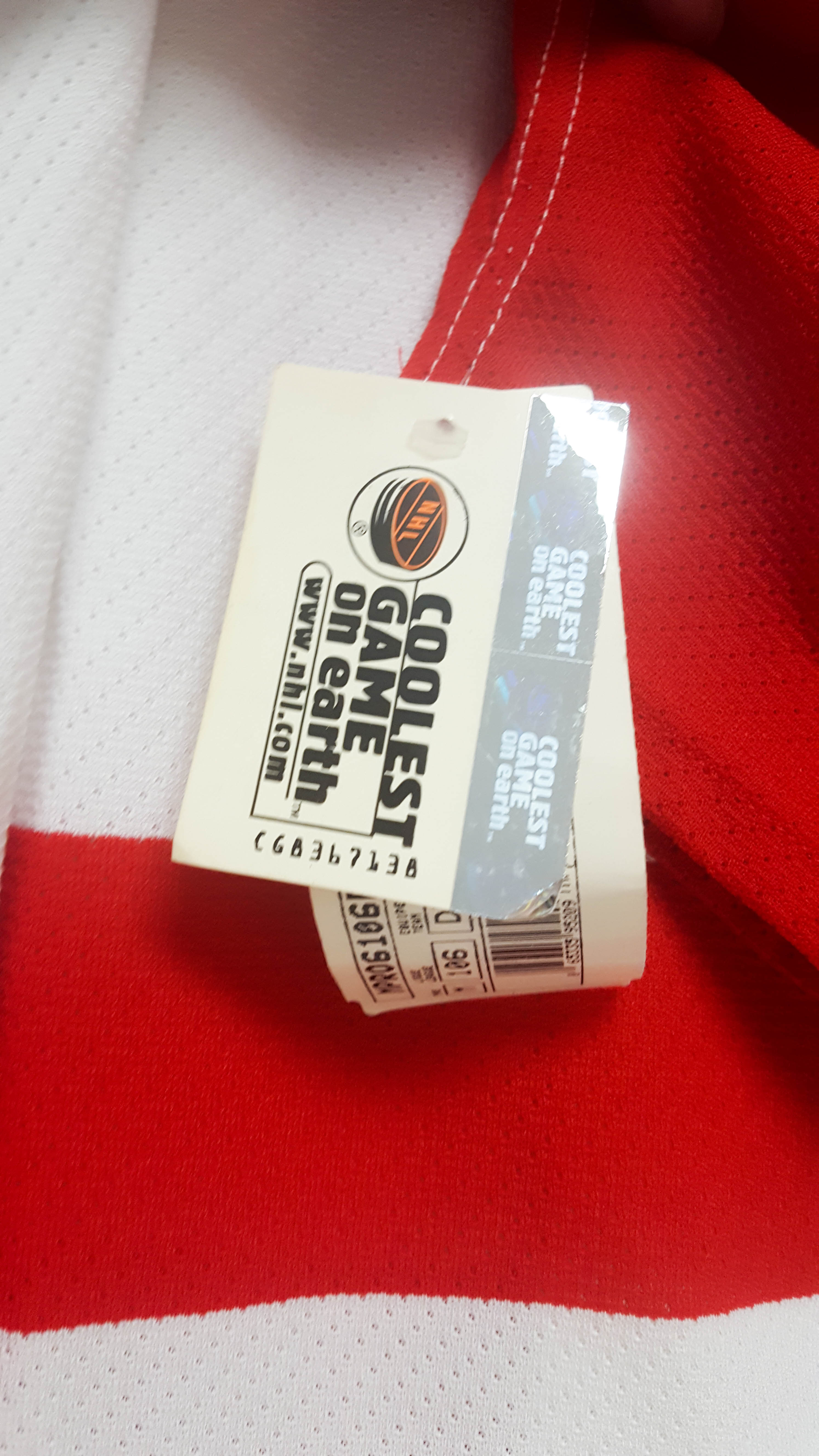 Gordie Howe Signed Detroit Red Wings Jersey