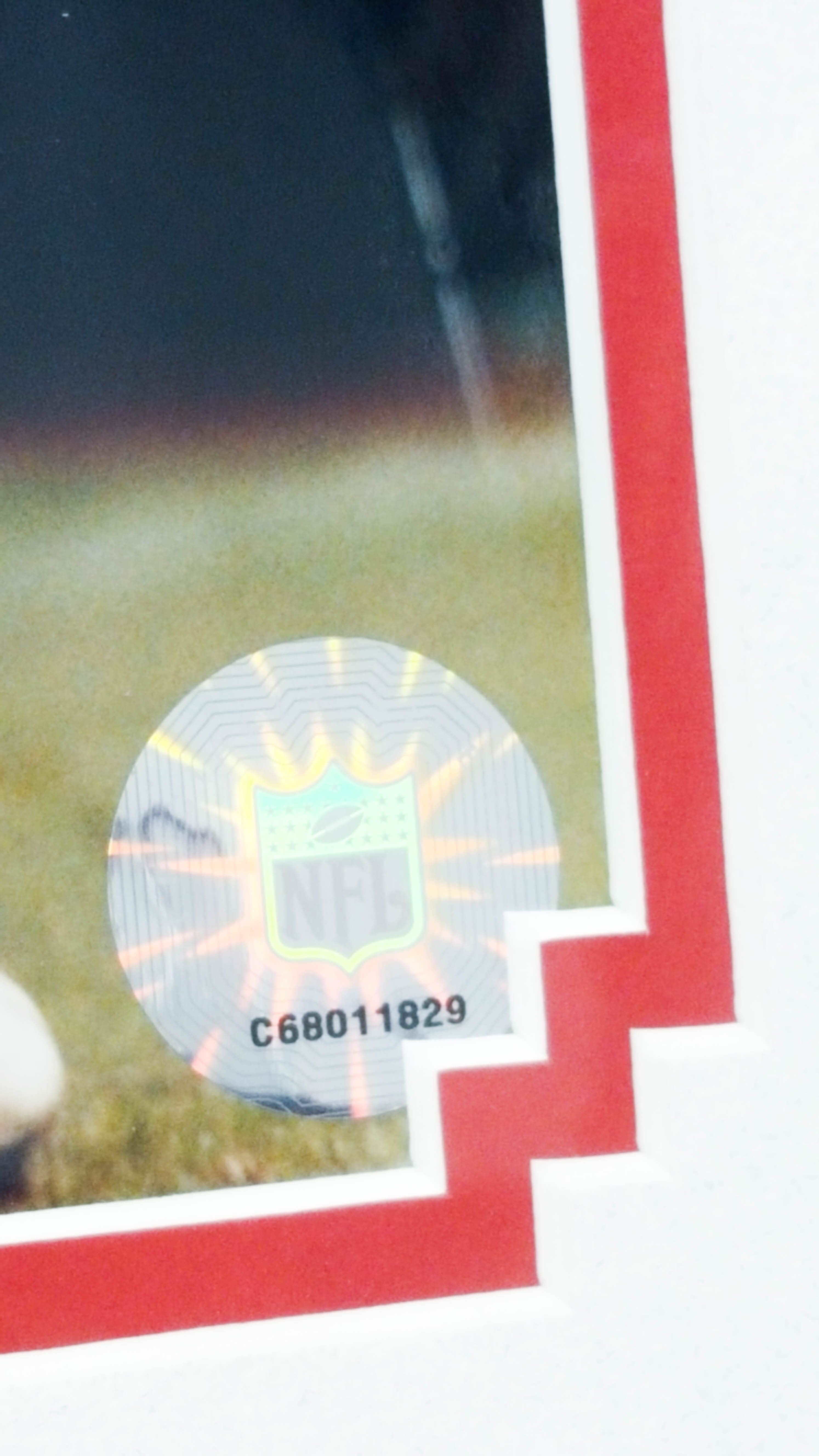 Signed John Elway Photo