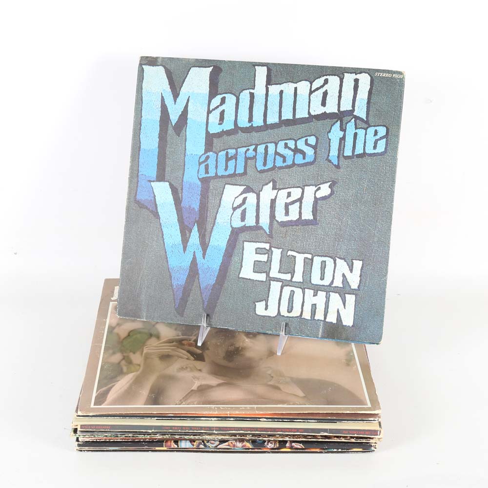 The Who, David Crosby, Elton John and Other Vintage LPs