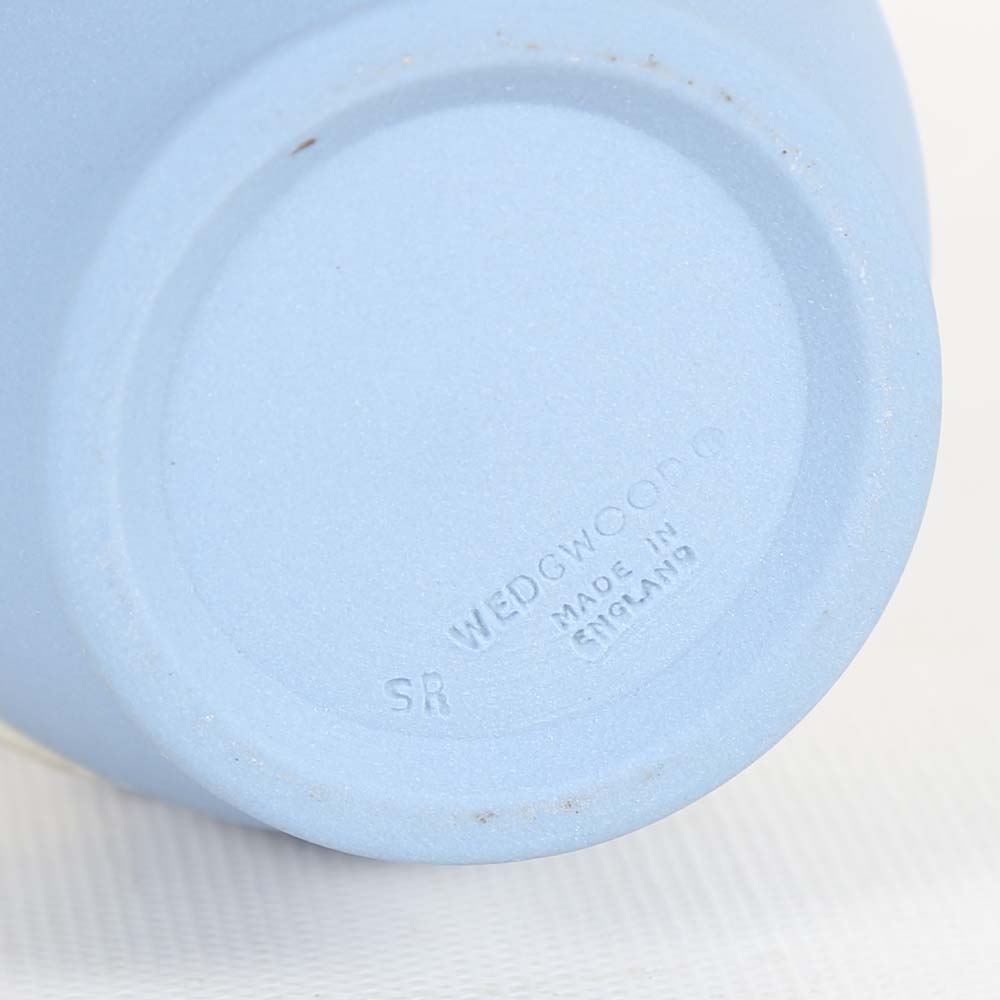 Wedgwood Blue Jasperware Bud Vase
