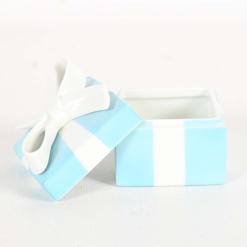 Tiffany & Co. Porcelain Trinket Box