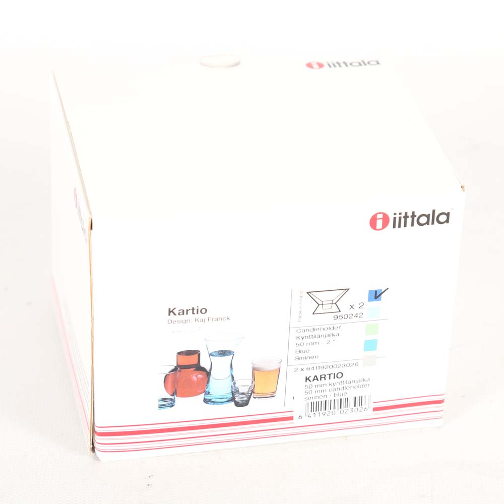 Kaj Franck Iittala "Kartio" Candle Holders