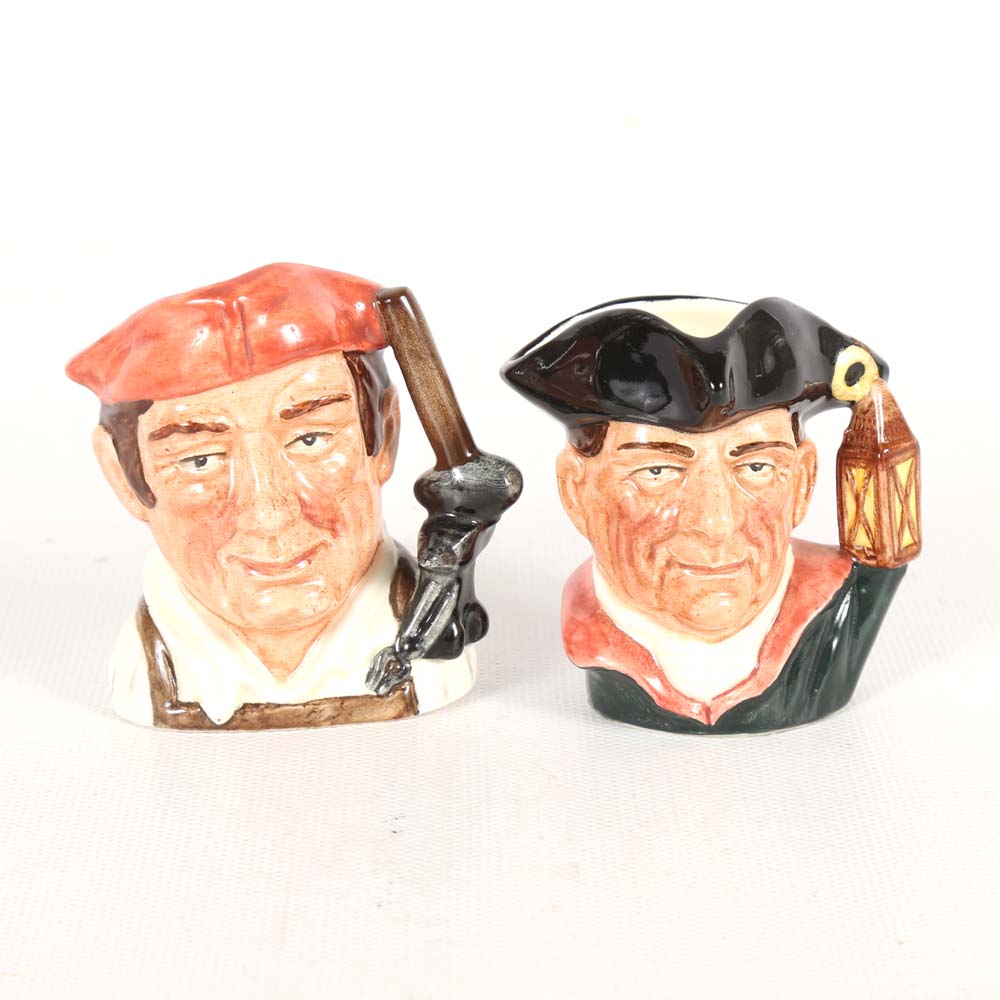 Royal Doulton "Character Jugs from Williamsburg"