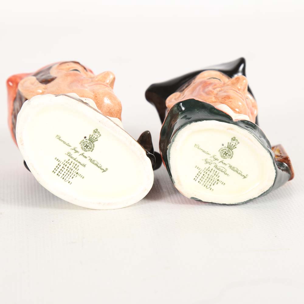 Royal Doulton "Character Jugs from Williamsburg"