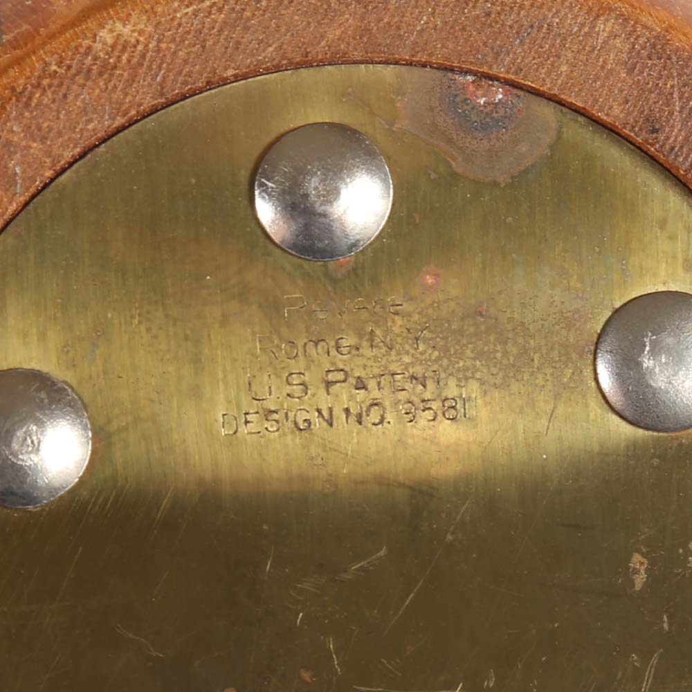 Mid-Century Scroll Bookend by Revere