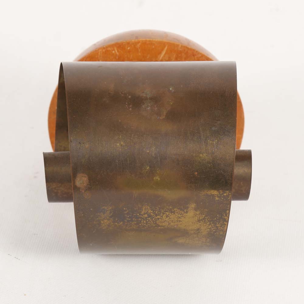 Mid-Century Scroll Bookend by Revere