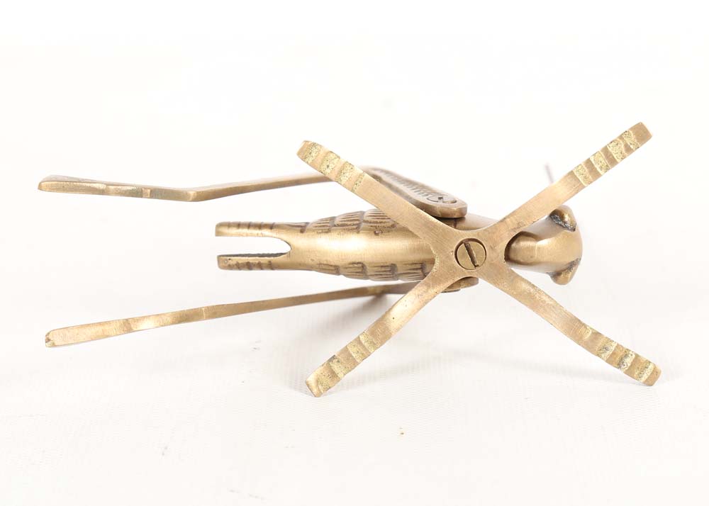Vintage Brass Grasshoppers