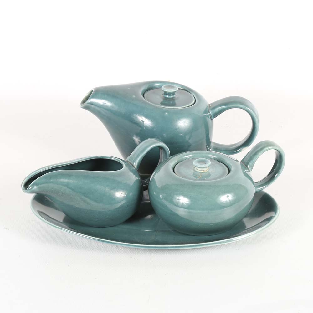 Russel Wright "American Modern Seafoam Green" by Steubenville