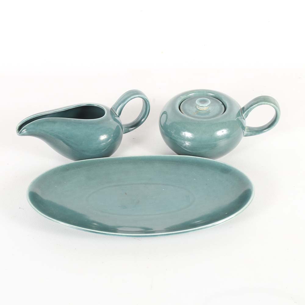Russel Wright "American Modern Seafoam Green" by Steubenville