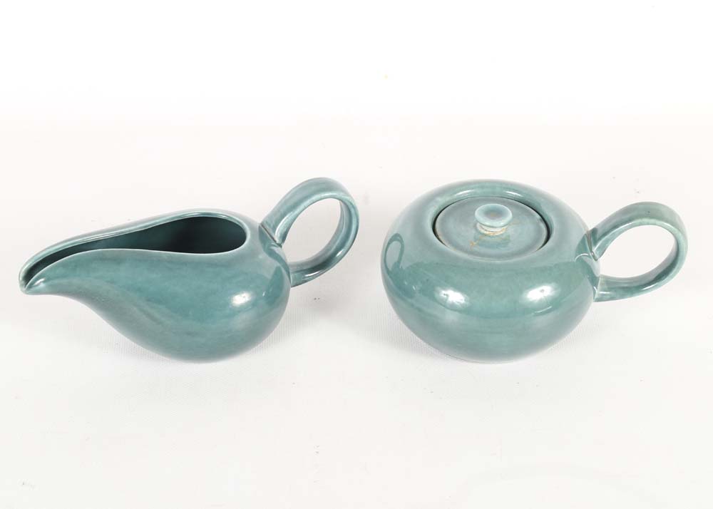 Russel Wright "American Modern Seafoam Green" by Steubenville