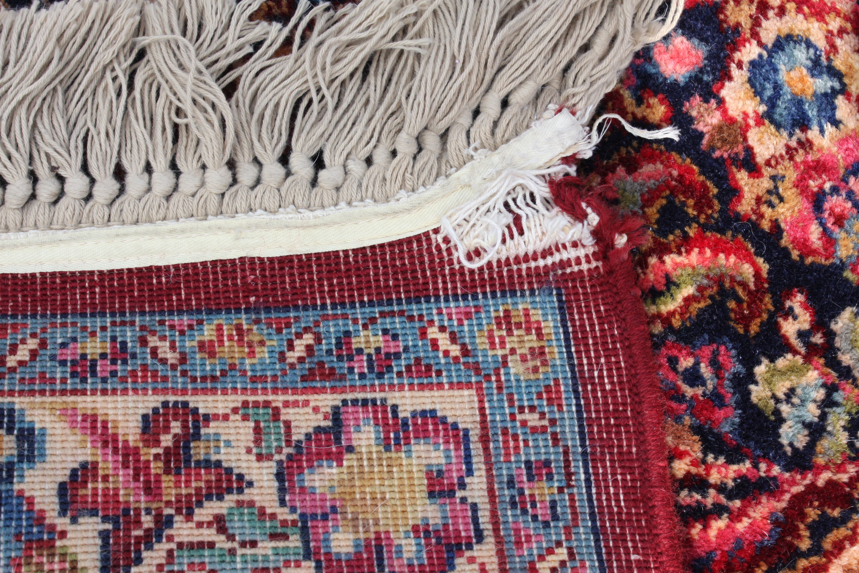 Karastan "Red Sarouk" Wool Area Rug