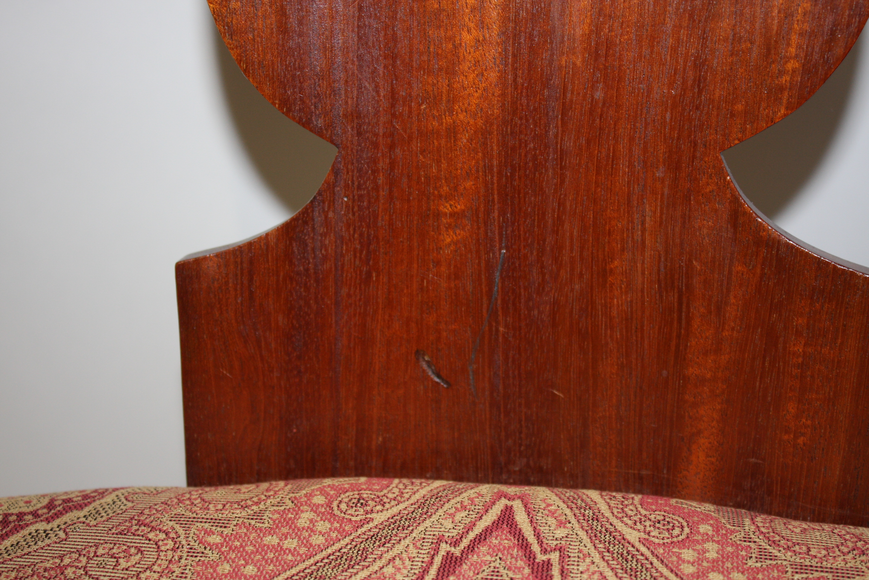 Regency Style Mahogany Armchair