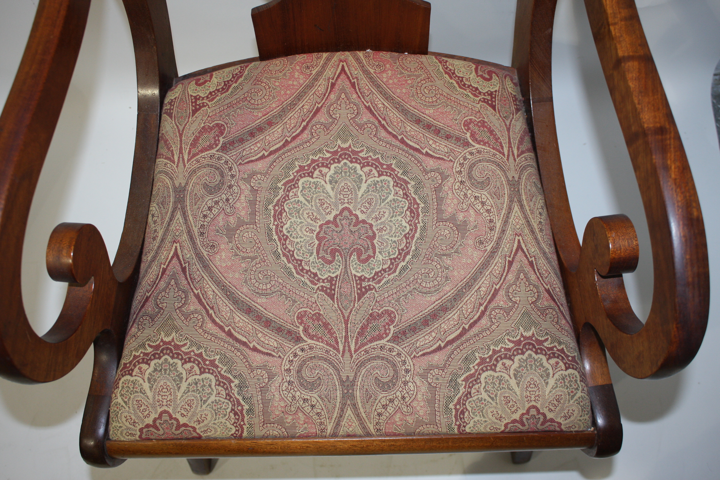 Regency Style Mahogany Armchair