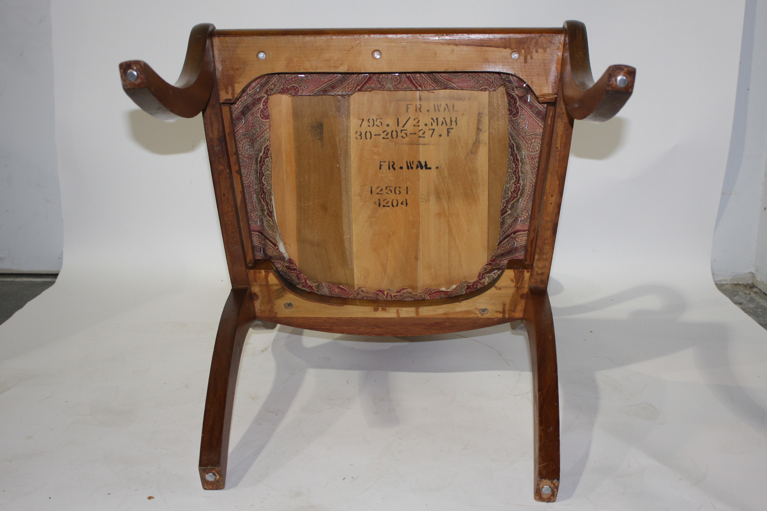 Regency Style Mahogany Armchair