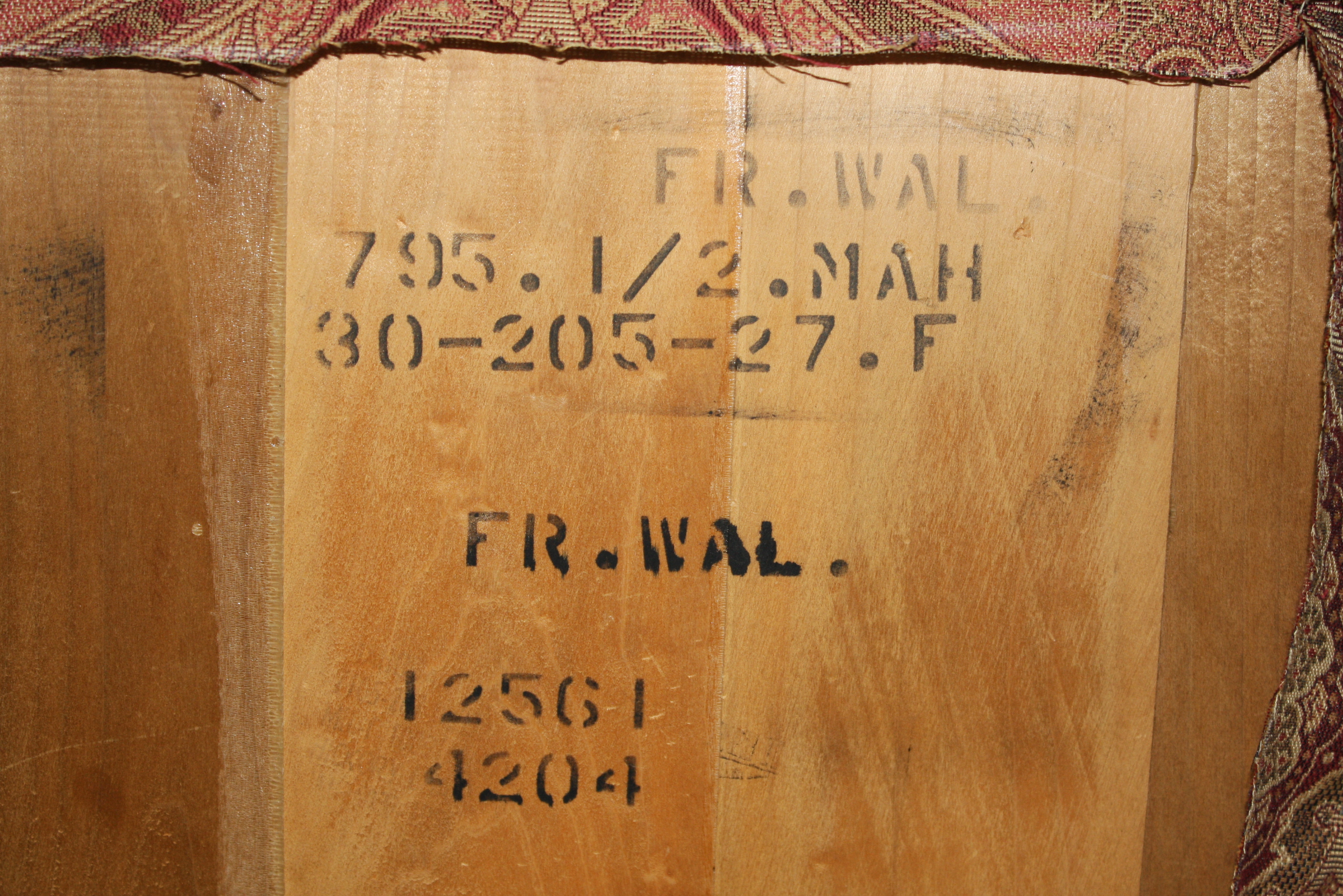 Regency Style Mahogany Armchair