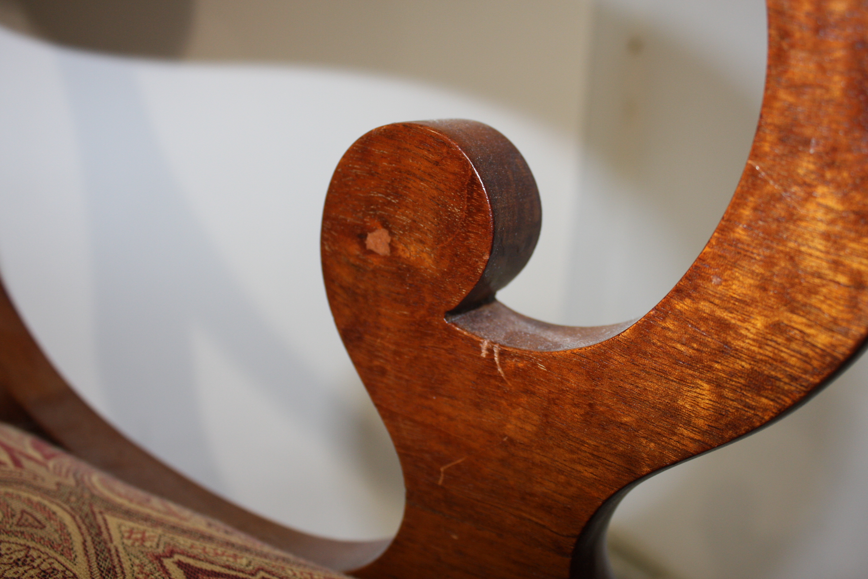 Regency Style Mahogany Armchair