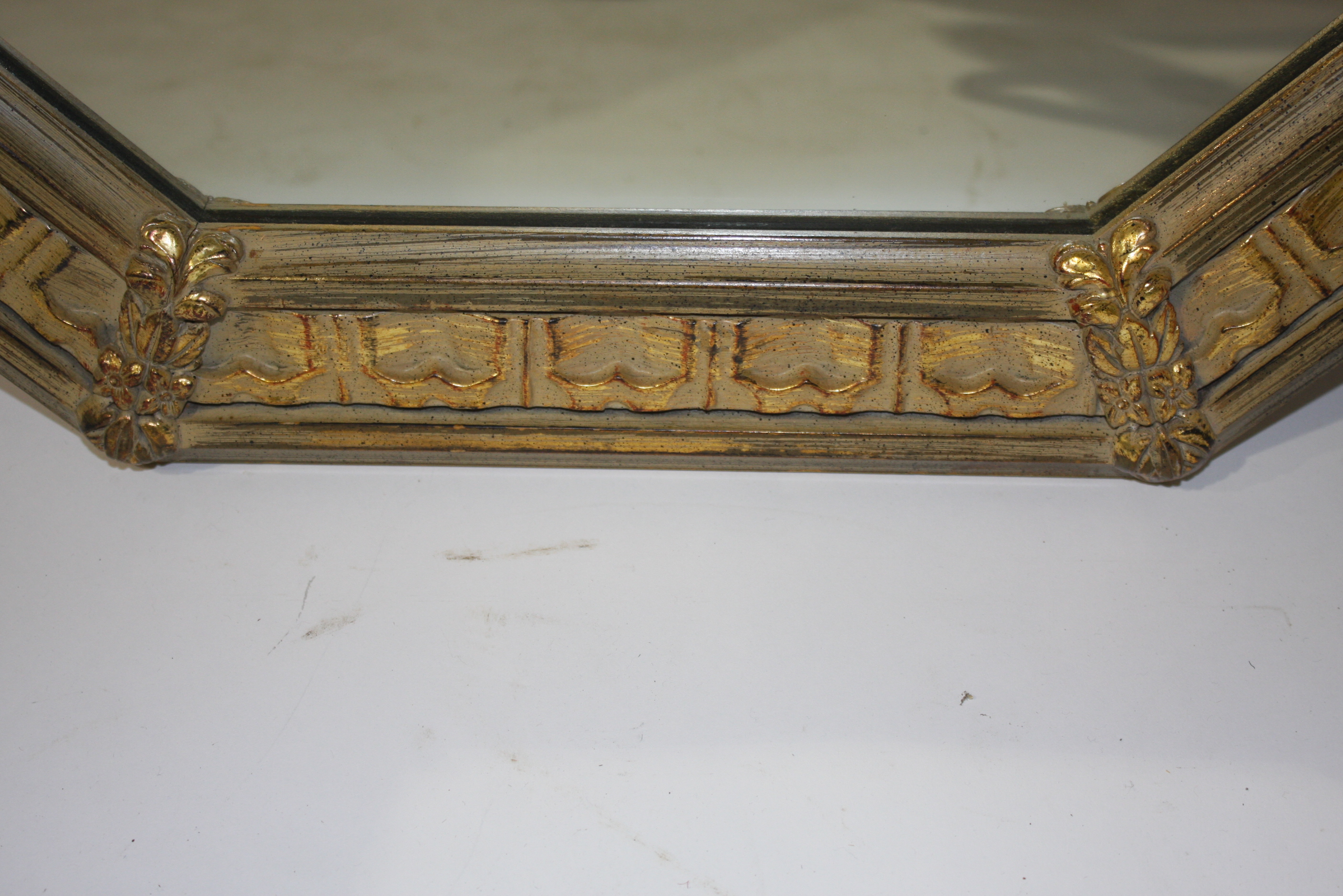 Vintage Turner Ornately Framed Wall Mirror