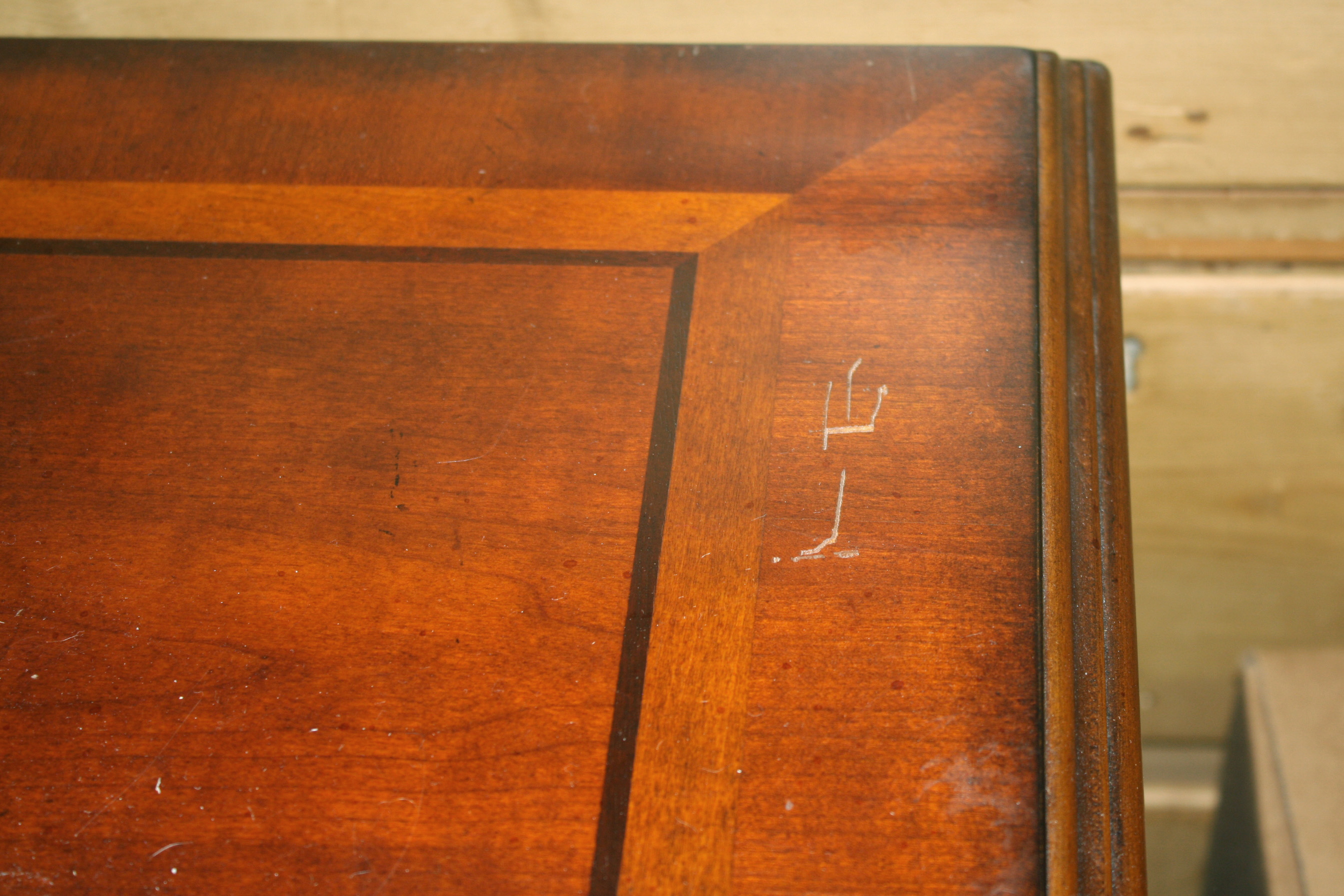 "Seven Seas" Mahogany Knee Hole Desk by Hooker Furniture